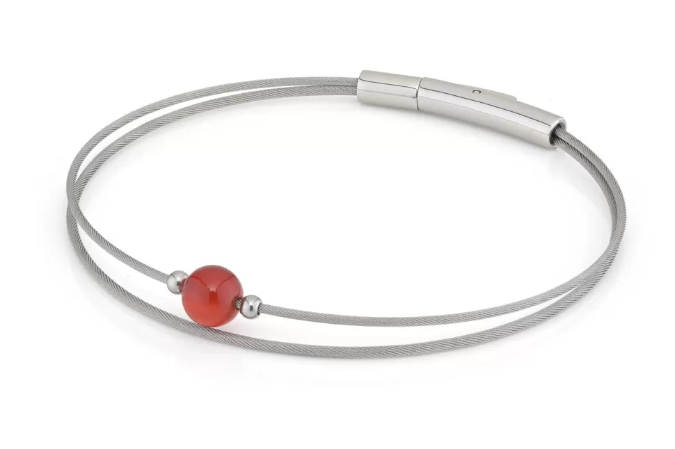 Shop CLIC by Suzanne Thinking Of You Edelsteen Armband Carneool Zilver